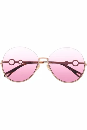 Chloé Lunettes de soleil Sofya à monture ronde