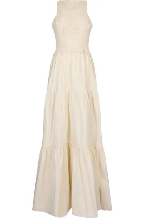 Liu Jo Robe en coton à coupe longue