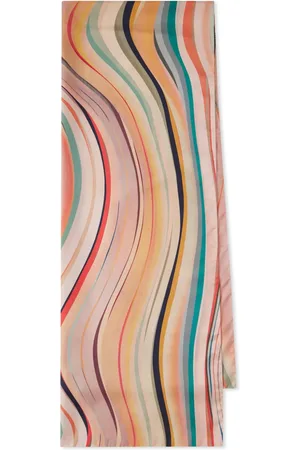 Paul Smith Foulard Swirl en soie
