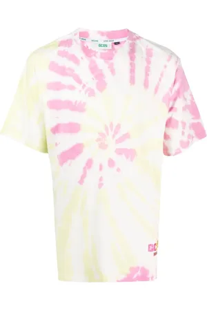 GCDS T-shirt à imprimé tie-dye