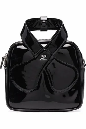 Courrèges Sac à main Loop en cuir