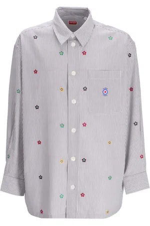 Kenzo Chemise en coton à fleurs