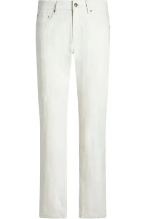 Etro Jean slim à motif en jacquard