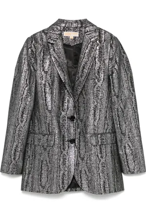 Michael Kors Blazer à effet métallisé