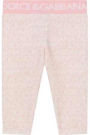 Dolce & Gabbana Legging en coton à logo imprimé