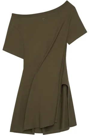 Courrèges Robe courte à encolure bateau