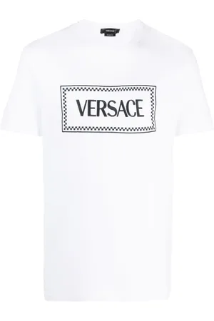 VERSACE T-shirt 90s Logo brodé