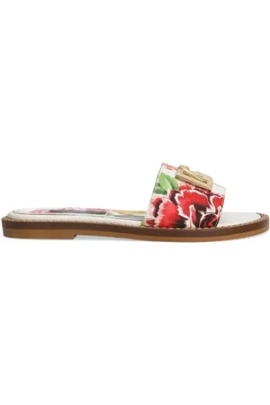 Dolce & Gabbana Claquettes à fleurs
