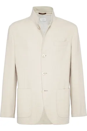 Brunello Cucinelli Blazer à simple boutonnage