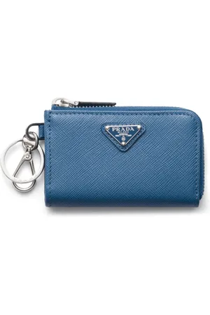 Prada Porte-monnaie en cuir Saffiano