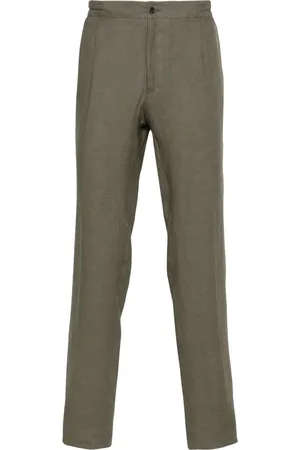 Kiton Pantalon de costume en lin