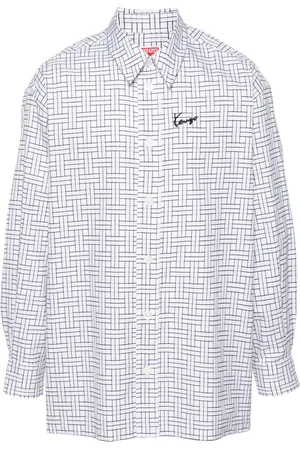 Kenzo Chemise à logo brodé