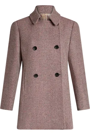 Etro Manteau croisé à chevrons