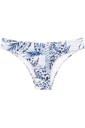 Lygia & Nanny Bas de bikini à imprimé palmier