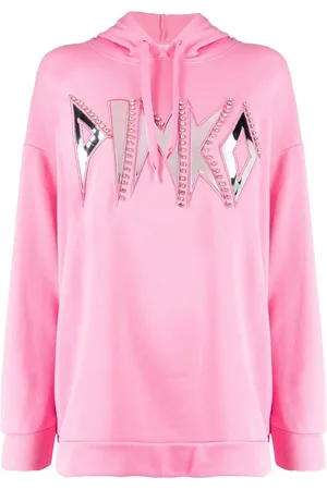 Pinko Hoodie à logo miroir