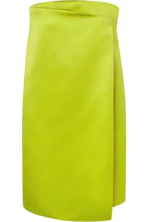 Serafini Robe-bustier en soie à coupe courte
