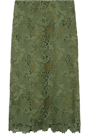 PORTS 1961 Jupe en dentelle Chantilly