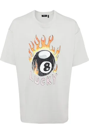 FIVE CM T-shirt en coton à imprimé graphique