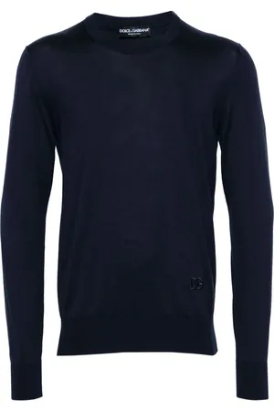 Dolce & Gabbana Pull en soie à col ras-de-cou
