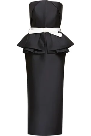 DICE KAYEK Robe mi-longue à détail de nœud