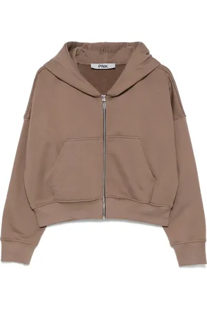 PNK Hoodie en coton à fermeture zippée