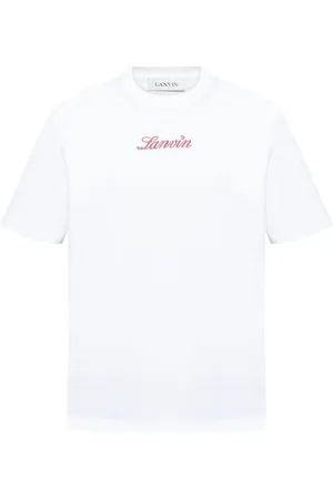 Lanvin T-shirt à logo brodé
