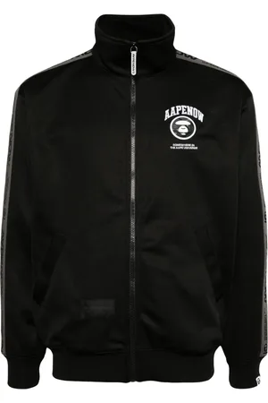 A Bathing Ape Veste zippée à logo brodé