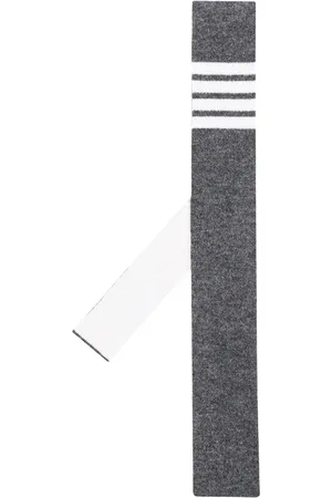 Thom Browne Cravate en cachemire à 4 bandes signature