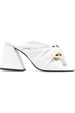 J.W.Anderson Mules Chain Twist en cuir