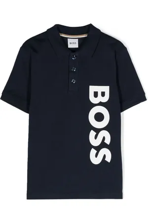 HUGO BOSS Polo à logo imprimé