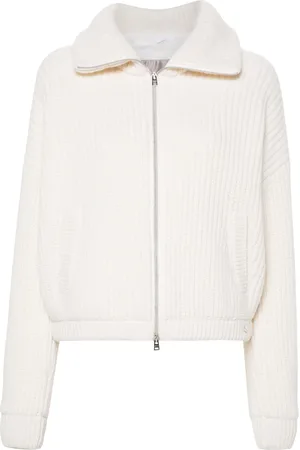 HERNO Cardigan en laine à fermeture zippée
