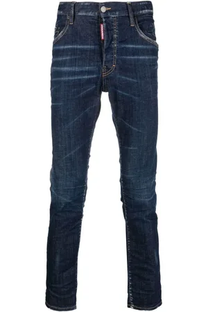 Dsquared2 Jean tie-dye à taille basse
