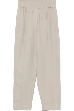 Brunello Cucinelli Pantalon à coupe fuselée