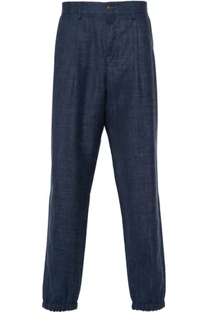 CANALI Pantalon de costume en laine mélangée
