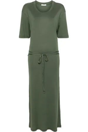 LEMAIRE Robe longue à taille ceinturée