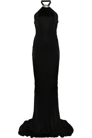 GIUSEPPE DI MORABITO Robe longue à détail de broche