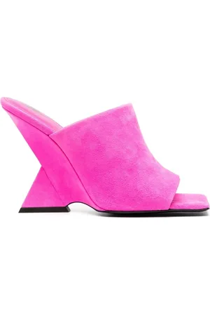 The Attico Mules Cheope 105 mm à bout carré