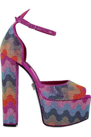Philipp Plein Sandales à ornements en cristal 120 mm
