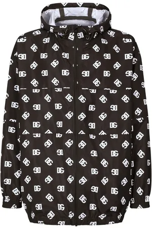 Dolce & Gabbana Veste monogrammée à capuche
