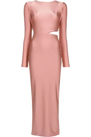 Lethicia Bronstein Robe longue Sophia à découpe