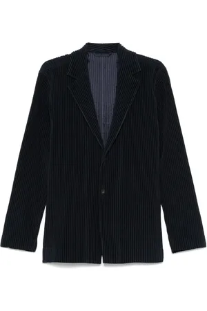 Issey Miyake Blazer à effet plissé