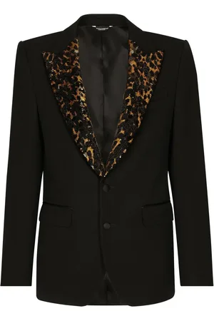 Dolce & Gabbana Smoking Sicilia à imprimé léopard