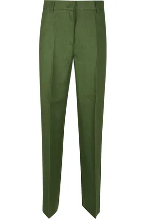 Max Mara Pantalon de tailleur à coupe droite