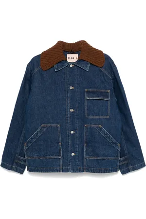 Plan C Veste à détails effet usé