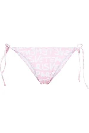 Vetements Bas de bikini à logo imprimé