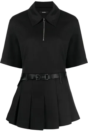 GOEN.J Robe-chemise à design superposé