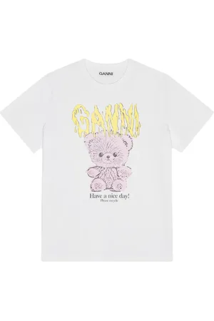 Ganni T-shirt ample à détail d