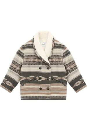 Marant Etoile Manteau Dorcas à boutonnière croisée