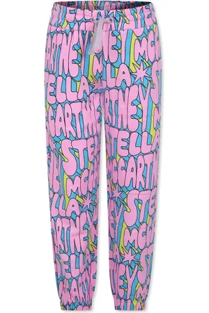 Stella McCartney Pantalon de jogging à logo imprimé