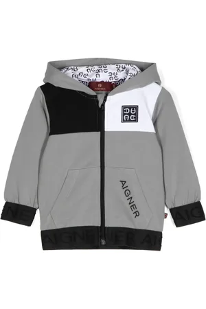 Aigner Veste à logo brodé